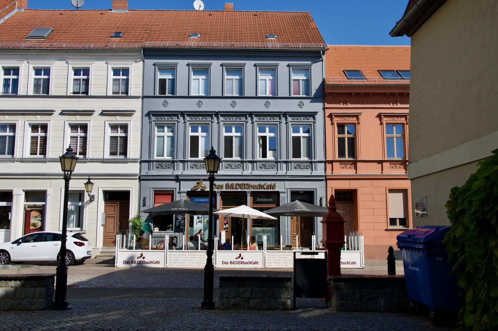 Das Bilderbuchcafe - Pension Markt 7 Havelberg Bagian luar foto