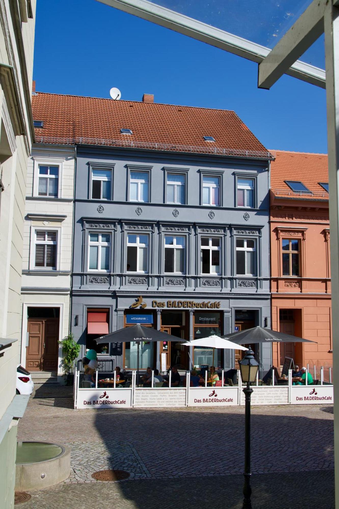 Das Bilderbuchcafe - Pension Markt 7 Havelberg Bagian luar foto